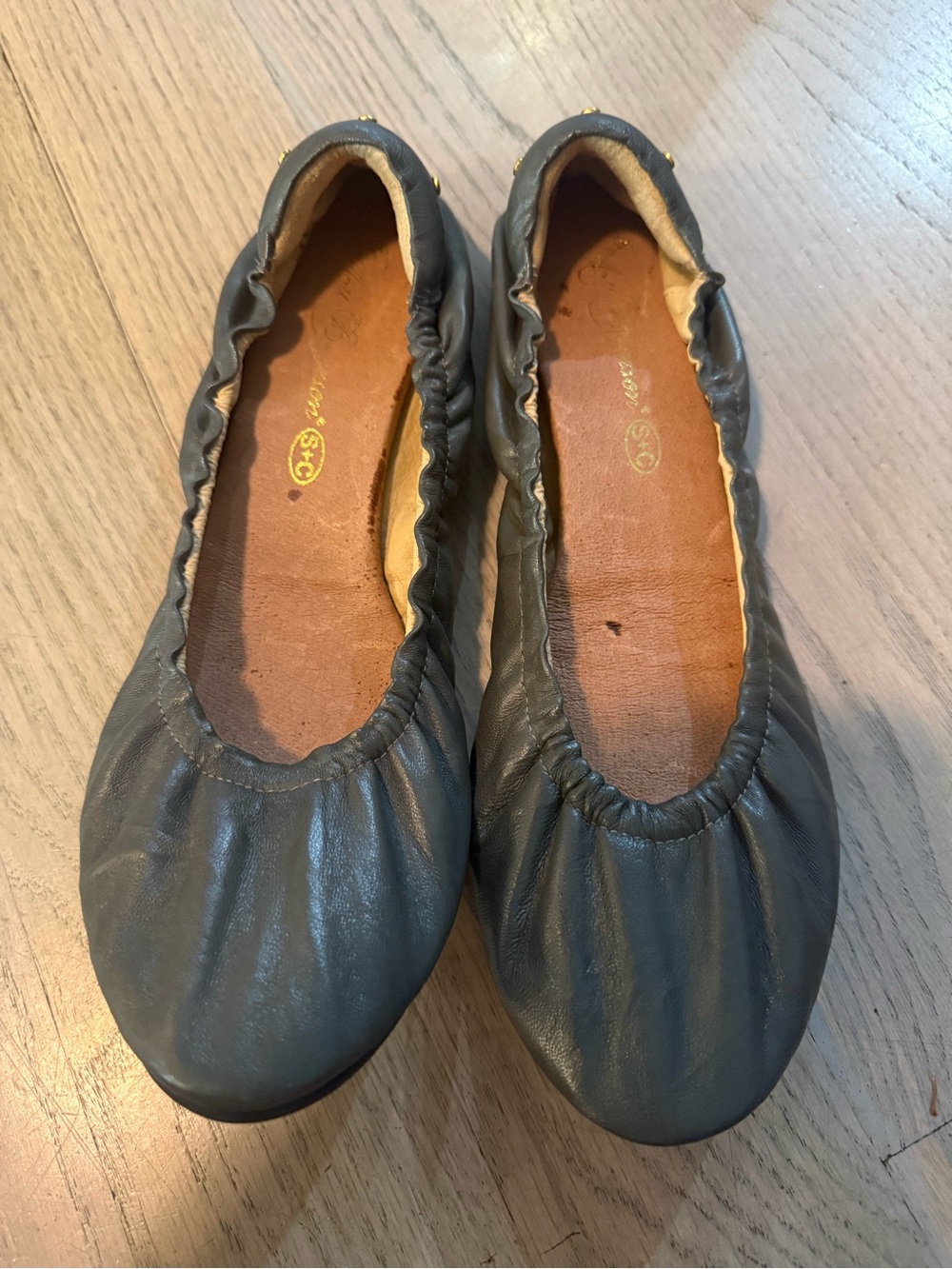 Matt Bernson Gray Ballet Flat - Size 11